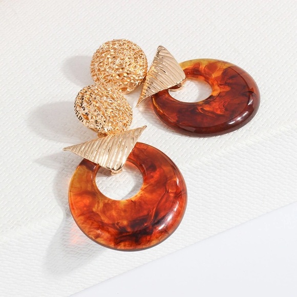 ✨🍁Fall in love Anthropologie Earrings 🌟🍁 - Picture 3 of 8